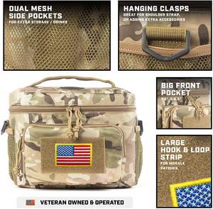 <span class=keywords><strong>Sac</strong></span> isotherme de sport de chasse tactique d'extérieur personnalisé avec logo d'usine de mode - Product Image 2