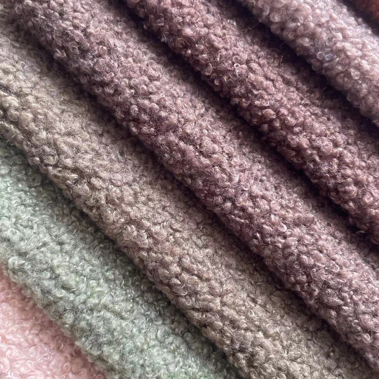 100% Polyester Faux Premium Cashmere Velvet Fleece Fabric for Sofa Couch Cat House Pillow Car Use-Waterproof Flame Retardant