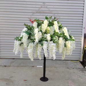 G49 עיצוב חדש ורוד sakura wisteria קישוט עץ פרח דובדבן פריחת עץ פריחת עץ עץ פריחת מרכזי עבור שולחן חתונה - Product Image 3