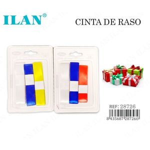 Set di Nastri in Raso Ilan, 3 Unità Multicolore per Confezioni Regalo - Product Image 3