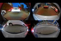 Sistema de Seguridad para Automóvil con Pantalla Táctil de 10.1 Pulgadas, IA, Vista Panorámica AHD 3D de 360 Grados, Imagen de Alta Definición