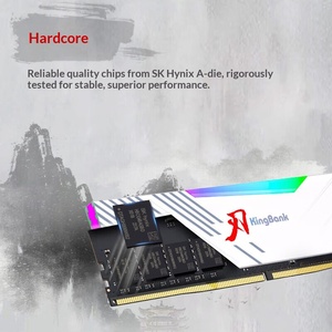 Kingbank Blade Series RGB <b>Light</b> Strip DDR5 Desktop Computer Memory Module <b>Gaming</b> Esports Overclocking White XMP 3.0 RGB <b>Light</b> St - Product Image 3