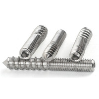 Vis sans fin en acier inoxydable 304 à double machine, à boutonnière métallique, pour œillets