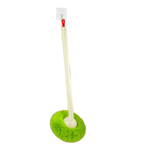 Bathroom Cleaning <b>Brush</b> Long Handle Soft Bristles Microfiber For Glass And Bathtub - Product Image 5