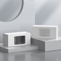 Diffuseur d'huiles essentielles intelligent portable de 200 ml, humidificateur d'air ultrasonique, flamme simulée, aromathérapie, plastique pour la maison