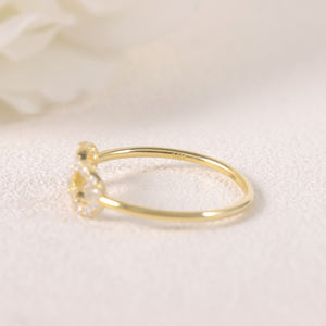 Respect <span class=keywords><strong>Prix</strong></span> Compétitif Bijoux Cvd Lab Grown Diamond Ring Personnaliser Non Ternir Bijoux Nouveautés Au <span class=keywords><strong>750</strong></span> Bague En <span class=keywords><strong>Or</strong></span> - Product Image 4