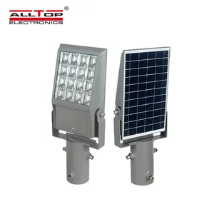 Alltop Portable Waterproof Outdoor Aluminum Housing Ip65 8w 12w Solar Rechargeable Led Flood light