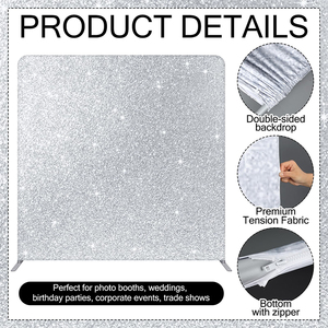 Cadre d'affichage en tissu extensible léger à tension rapide pour stand promotionnel <span class=keywords><strong>de</strong></span> salon professionnel - Product Image 5