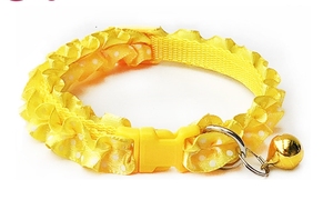 Collar para Perro Pequeño con Campana, Collares para Cachorros Coloridos, Collares para Perro con Flores de Nailon Suave al por Mayor - Product Image 5