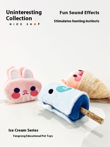 Avancé Super Pet Écologique Feutre Caché Nourriture Jouet Inintéressant Ensemble pour Interactif et Mouvement Jouer Chiens Chats pour Fille Chats - Product Image 2