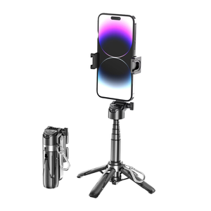 Stabilisateur portable P15 MINI pour <span class=keywords><strong>selfie</strong></span> stick, prise de vue horizontale et verticale à 360°, suivi du visage, pliable, idéal pour la réalisation de films - Product Image 5
