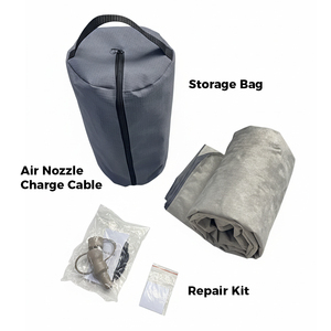 Nệm hơi tự bơm hiện đại có bơm tích hợp, chống thấm nước, chống rò rỉ, có thể gấp gọn, dùng cho phòng ngủ Glamping - Product Image 3