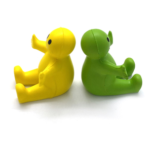 Pelota Antiestrés Promocional de Espuma de PU con Forma Humana, Soporte para Teléfono Móvil, Juguete para Aliviar el Estrés, Publicidad con Logotipo Personalizado para Adultos - Product Image 4