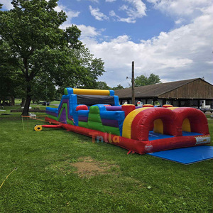 Circuito <span class=keywords><strong>de</strong></span> Obstáculos Inflable Grande para Adultos, Campo <span class=keywords><strong>de</strong></span> Entrenamiento Inflable con Obstáculos - Product Image 1