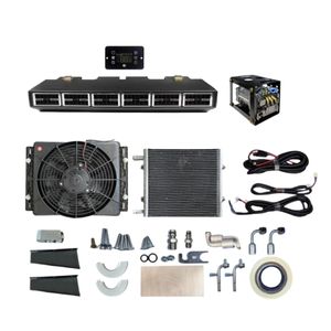 Refroidisseur d'air universel de type fendu Climatisation électrique <span class=keywords><strong>Parking</strong></span> de voiture Climatisation 12v24v pour camion - Product Image 1