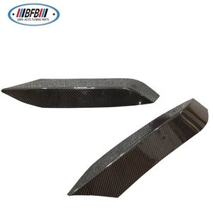 NOUVEAU SPOILER AVANT EN FIBRE DE CARBONE SÈCHE AVEC COUVRES DE PRÉTENDEURS D'AIR POUR F80 M3 F82 F83 M4 - Product Image 1