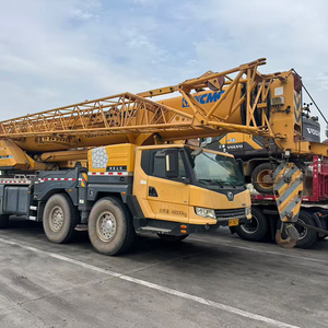 Grue mobile hydraulique d'occasion 80 tonnes XCMG XCT80L6, flèche principale 55m, flèche auxiliaire 18m, bloc de contrepoids 20t, moteur Weichai, année 2019 - Product Image 2