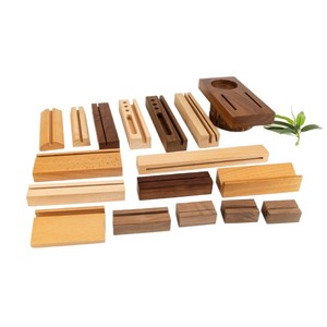 Boîte cadeau en bois avec logo personnalisé, service de gravure CNC, boîte à bijoux en bois massif 3D, noyer noir, vente en gros - Product Image 1