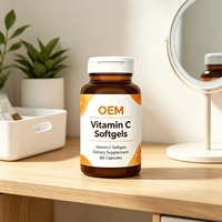 Complément alimentaire quotidien en gélules de vitamine C à marque privée OEM pour le soutien de la santé globale