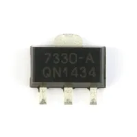 Circuit intégré régulateur de tension linéaire HT7330-A SOT-89 à montage en surface