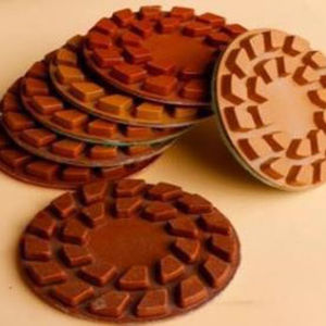 Disco de lijado, almohadilla de pulido de diamante seco para granito, piedra de mármol, cuarzo, terrazo, 4 ", 100mm, 7 piezas - Product Image 1