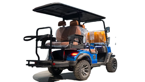 Voiturette de <span class=keywords><strong>golf</strong></span> électrique Tongcai 4 places, modèle amélioré certifié CE pour les campings désertiques et les parcs d'aventure en plein air - Product Image 4