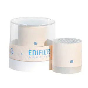 EDIFIER pequeño cañón de acero multiescena Bluetooth audio pequeño altavoz de sonido mini subwoofer