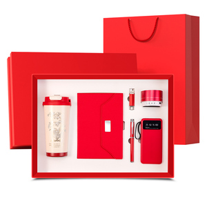 Bas quantité minimale de commande personnalisé en gros cadeau promotionnel ensemble tasse ordinateur portable clé USB stylo haut-parleur batterie externe cadeaux de bureau d'affaires - Product Image 3