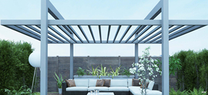 Pergola électrique de patio en aluminium à moteur, personnalisé, ouvert sur le toit, pour l'extérieur, offre spéciale - Product Image 5