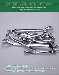 ชุดประแจปากตาย/ปากแหวน แบบรวม 8/10/12/14/24 ชิ้น ผลิตตามมาตรฐาน OEM สำหรับงาน DIY ทำจากเหล็กโครเมียมวานาเดียม - Product Image 4