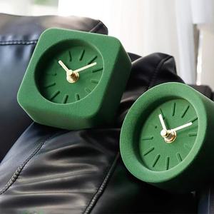 10x10x4.5cm sáng tạo nhà câm giờ đồng hồ Máy tính để bàn trang trí mô hình phòng tiên tiến cảm giác trang trí đơn giản Đồng hồ treo tường - Product Image 1