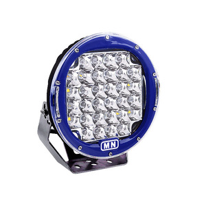 Faros delanteros LED de 185W y 9 pulgadas para camión 4x4 todoterreno, 37 Uds. * 5W, lámpara de trabajo de conducción SPOT con cubierta Biue negra y roja - Product Image 1