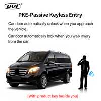 OVI CANBUS 12V Alarme de voiture intelligente Démarrage de voiture intelligent Système d'entrée sans clé Compatible avec Mercedes Benz G500 Système de démarrage par bouton-poussoir Plug and Play