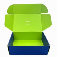 Boîte pliante en papier de protection 300g avec livraison rapide, emballage alimentaire, boîte vierge, boîte d'expédition en carton rigide, emballage en gros