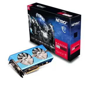 Competitive Price Sapphire RX580 8GB Nitro+ Vga Card RX 580 RX 590 8GB Gpu Graphics Card For PC