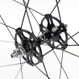 بولسو WS009 مخصصة <span class=keywords><strong>700C</strong></span> سبائك الألومنيوم مسار دراجة سرعة واحدة عجلة دراجة فيكسي والعتاد حافة دراجة - Product Image 2