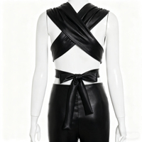 Combinaison sexy pour femme, brillante, à col en V profond, dos nu, pour soirée, style hipster, streetwear