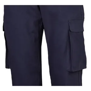 Pantaloni da Lavoro - 164DN XS Cotton Flex - Colore: Blu Navy - Pantaloni elasticizzati in cotone ed elastan. Tasche - Product Image 3