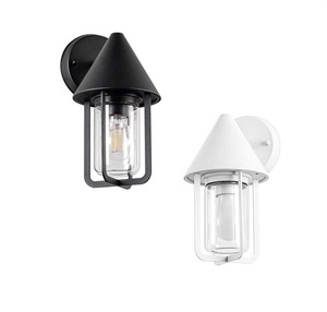 Nouvelle lampe murale extérieure moderne en aluminium LED, bande longue/carrée, en polycarbonate, IP65, étanche, capteur de lumière, intensité variable, jardin, villa - Product Image 1