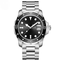 Montre de luxe classique de haute qualité, montre de plongée à quartz, montre-bracelet automatique mécanique avec calendrier, tendance