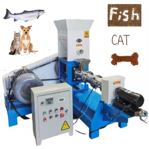 Extrusora De Alimentação De Peixe De Gato De Cachorro Inoxidável Petfood, pequeno Pet <span class=keywords><strong>Dog</strong></span> <span class=keywords><strong>Food</strong></span> Making Machine - Product Image 6