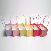 Sacs fourre-tout pour fleurs fraîches, fournitures pour fleuristes, sacs d'emballage pour bouquets, paniers à fleurs, boîtes d'emballage en papier pour fleurs