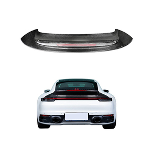 Kit de modification de carrosserie pour voiture 2020-2024, aileron arrière fixe en fibre de carbone pour 911 992 - Product Image 1