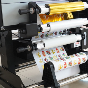 Sistema All-in-One UV DTF A2 Automatico per Stampa su Foglio, Attrezzatura Roll to Roll, <span class=keywords><strong>Stampante</strong></span> <span class=keywords><strong>Laser</strong></span> per Trasferimento Foglio Oro e Argento con Laminatrice - Product Image 2