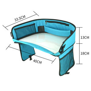 OEM precio de fábrica niños pequeños asiento de coche bandeja de viaje ajustable asiento trasero organizador de coche - Product Image 2