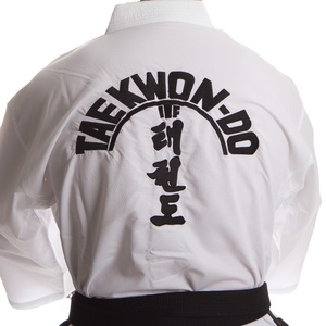 Dobok de Taekwondo ITF Superlight Black Belt Master pour 4-6 <span class=keywords><strong>Dan</strong></span> - Product Image 6