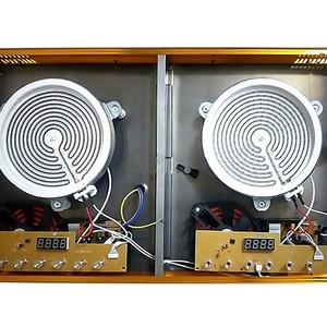 Electric Ceramic Cooktop 2 Burners 3001W Above Button Control Smooth Surface Dual Zone <b>Stove</b> - Product Image 1