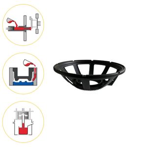 JQ 高品质 OEM 工厂定制铝/镁/锌合金压铸件，用于无人机电子设备 - Product Image 2