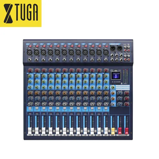 Xtuga DRX-1200 Whosale Harga Pabrik Mixer Perekam Digital 12 Saluran