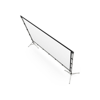 150 pouces HD Double face extérieur sol 3D Style 16/9 écran de Projection Portable noir blanc 120 pouces projecteur 2.6 pouces écran Lcd